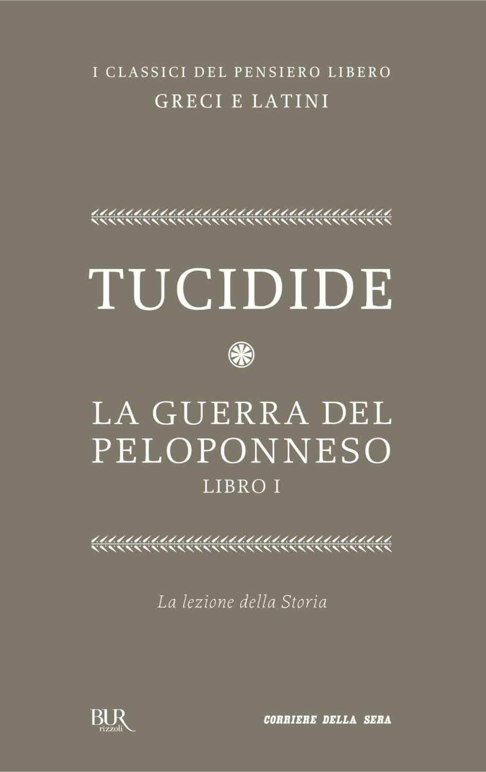 Tucidide La Guerra Del Peloponneso Libro 1 Pdf