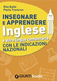 Insegnare e Apprendere Inglese e altre lingue comunitarie con le Indicazioni Nazionali - Librerie.coop