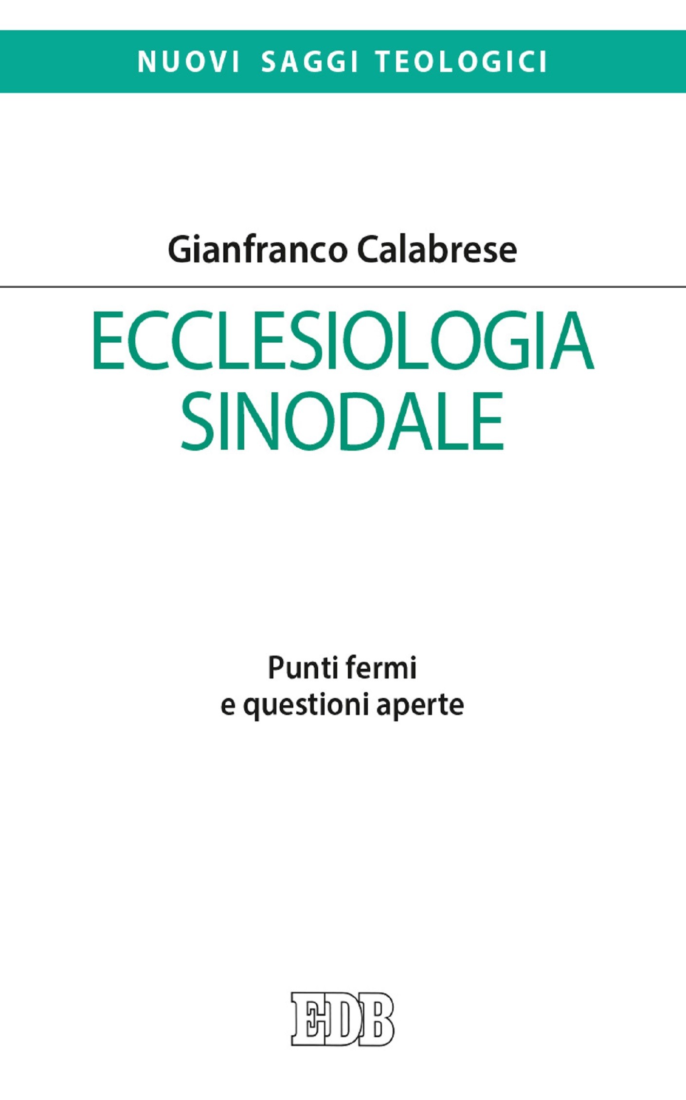 Ecclesiologia sinodale - Librerie.coop