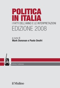 Politica in Italia. Edizione 2008 - Librerie.coop