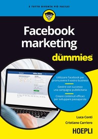 Facebook marketing for dummies - Librerie.coop