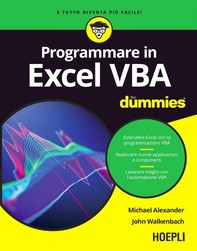 Programmare in Excel VBA For Dummies - Librerie.coop