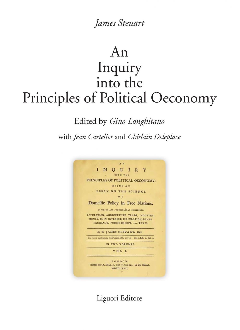 An Inquiry into the Principles of Political Oeconomy - Librerie.coop