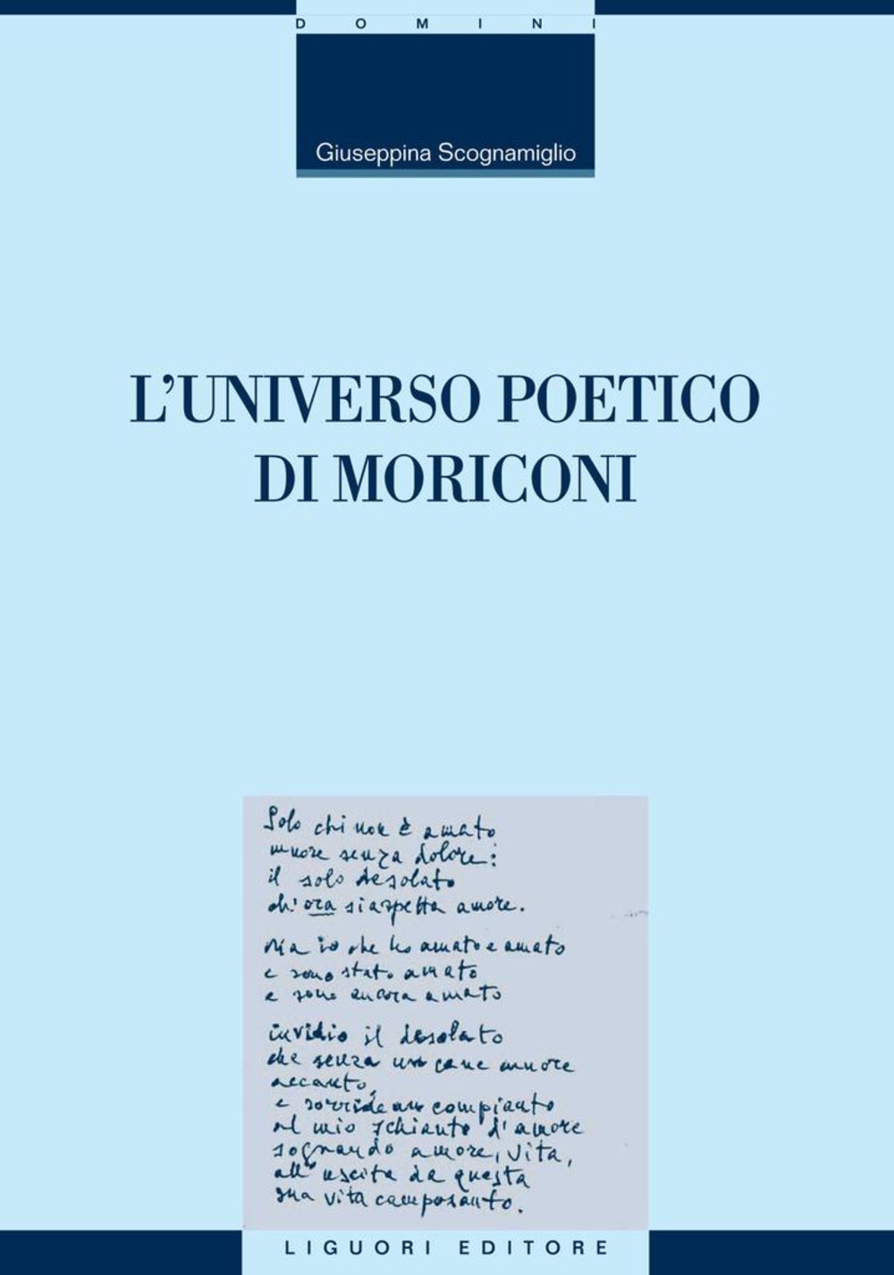L’universo poetico di Moriconi - Librerie.coop