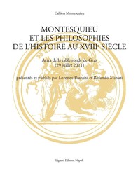Montesquieu et les philosophies de l’histoire au XVIIIe siècle - Librerie.coop