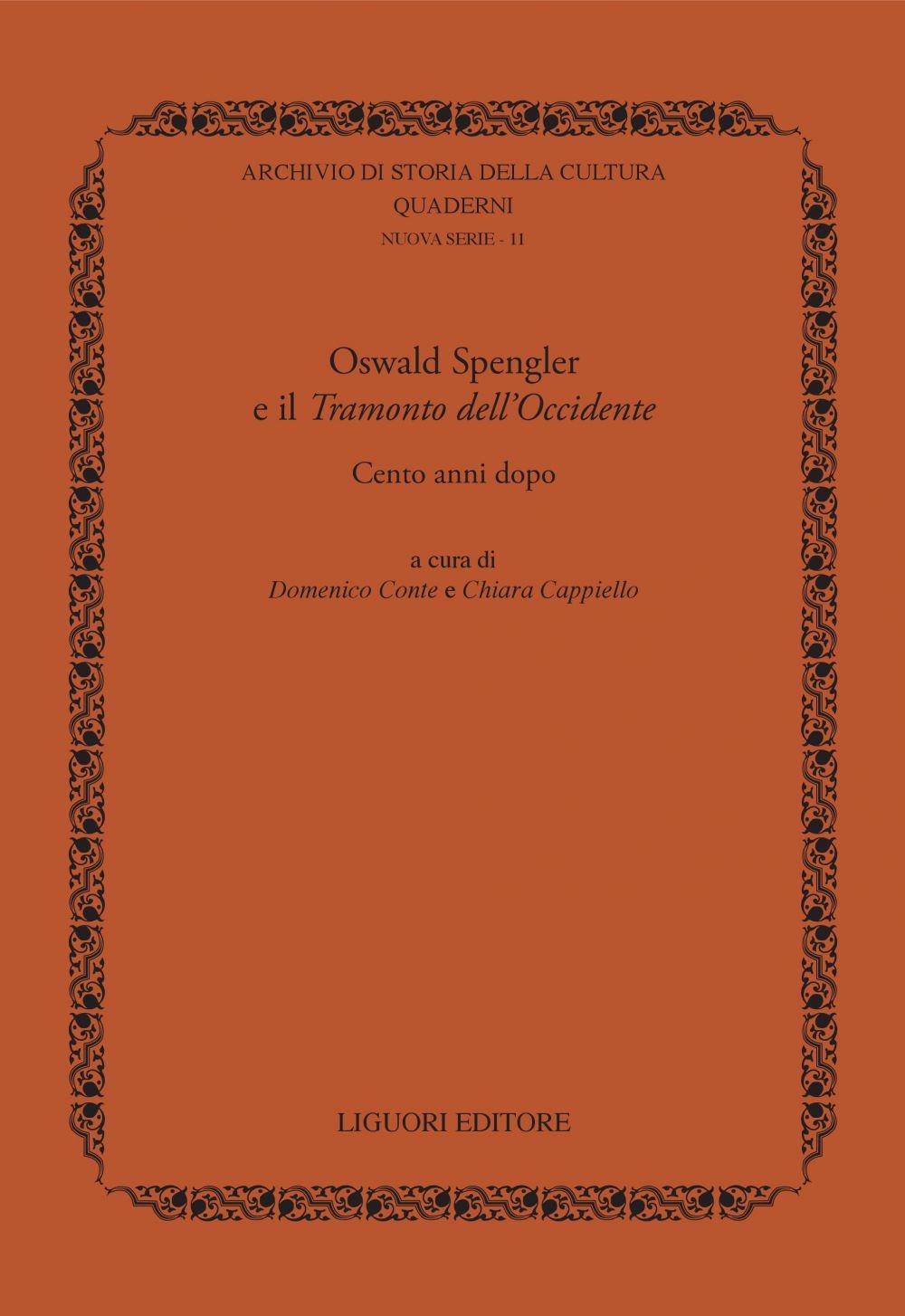 Oswald Spengler e il  Tramonto dell’ Occidente - Librerie.coop