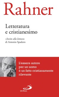 Letteratura e Cristianesimo - Librerie.coop