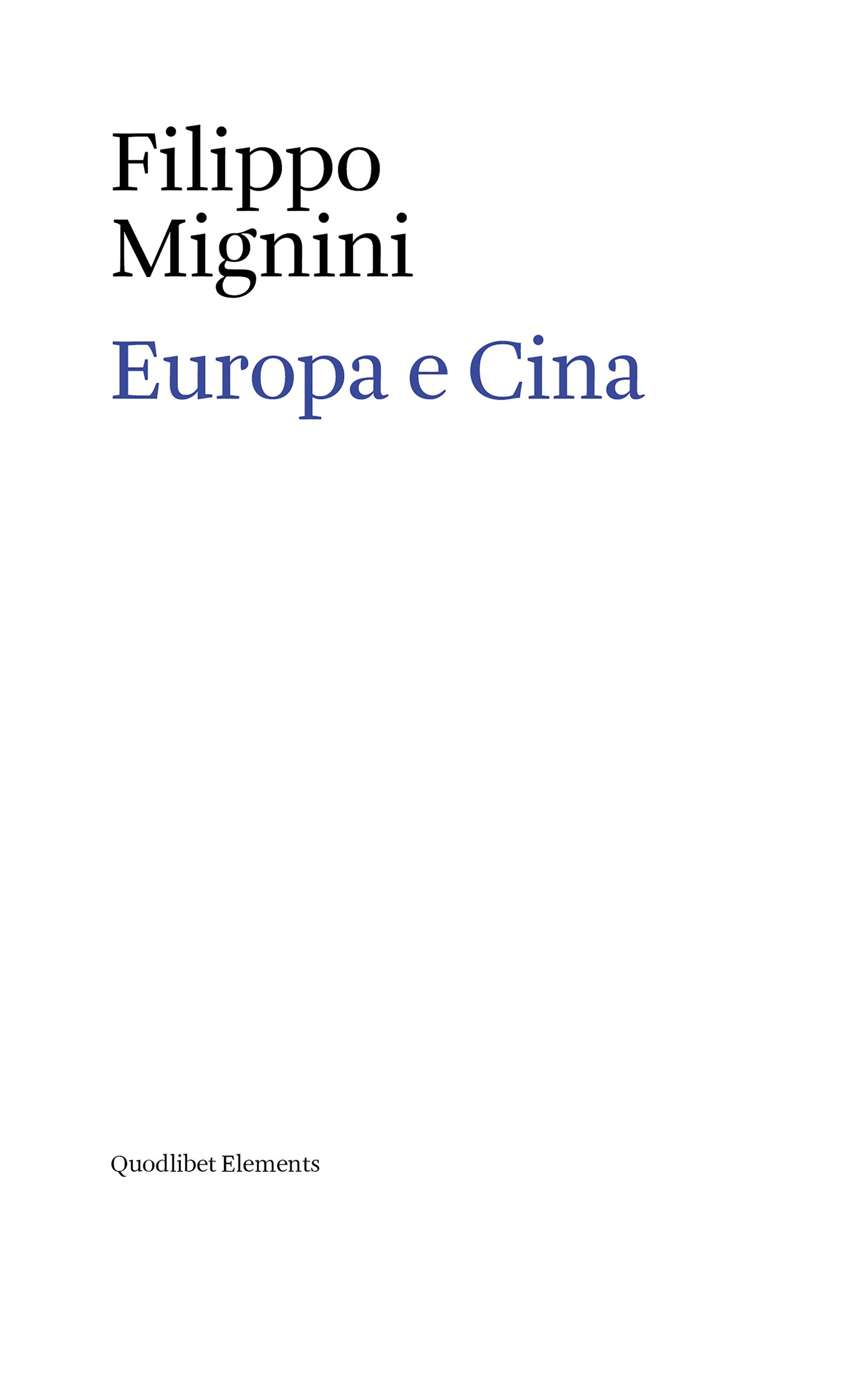 Europa e Cina - Librerie.coop