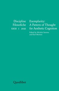 Exemplarity: A Pattern of Thought for Aesthetic Cognition - Librerie.coop