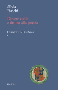 Dovere civile e diritto alla poesia - Librerie.coop