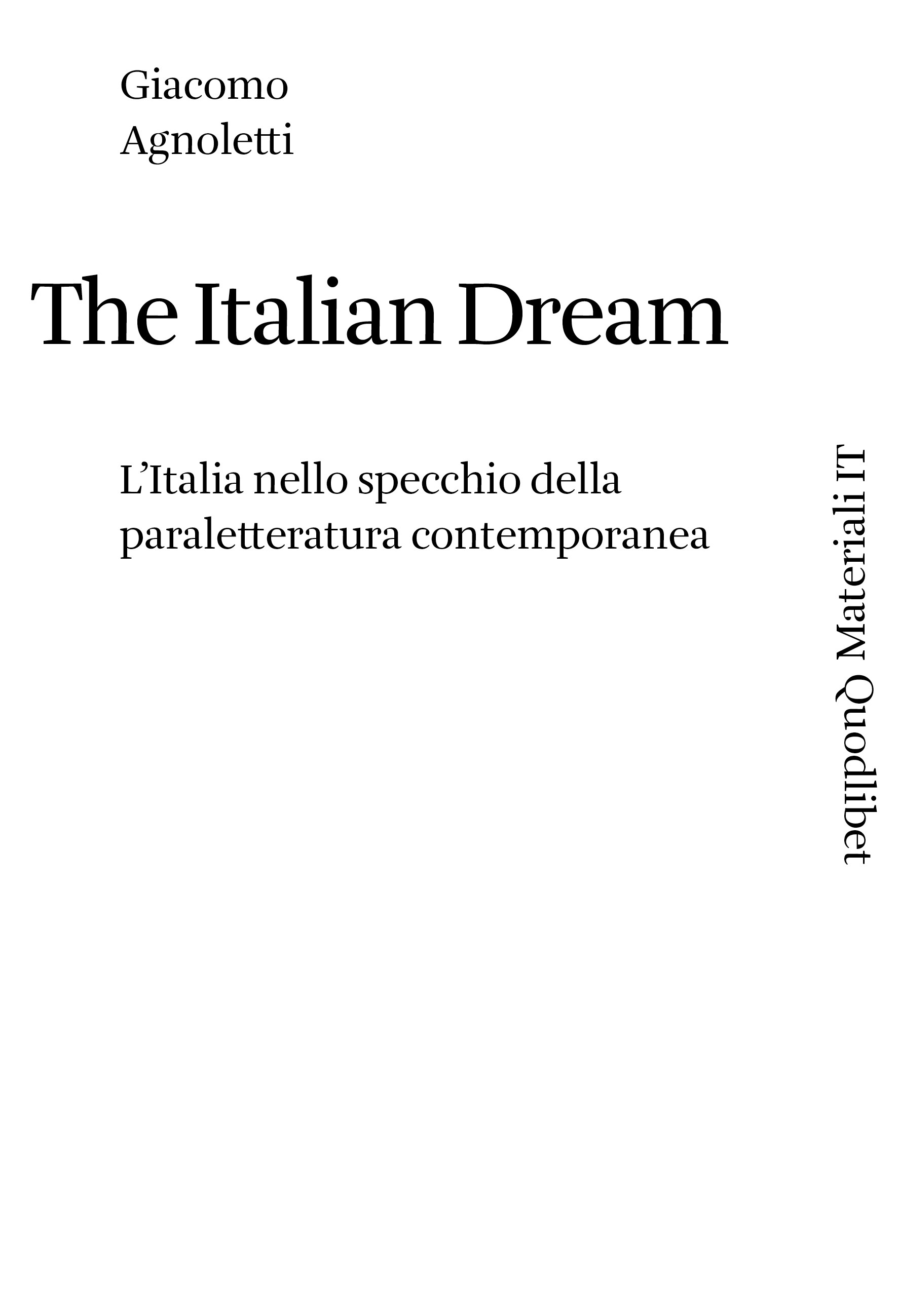 The Italian Dream - Librerie.coop