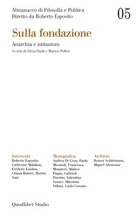 Almanacco di Filosofia e Politica 5. Sulla fondazione - Librerie.coop