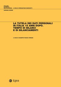 Tutela dei dati personali in Italia 15 anni dopo (La) - Librerie.coop