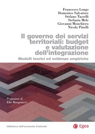 Il governo dei servizi territoriali: budget e valutazione dell'integrazione - Librerie.coop