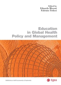 Education in Global Health Policy Making and Management - Librerie.coop