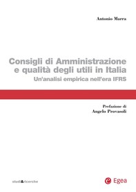 Consigli di amministrazione delle società quotate e qualità degli utili in Italia - Librerie.coop