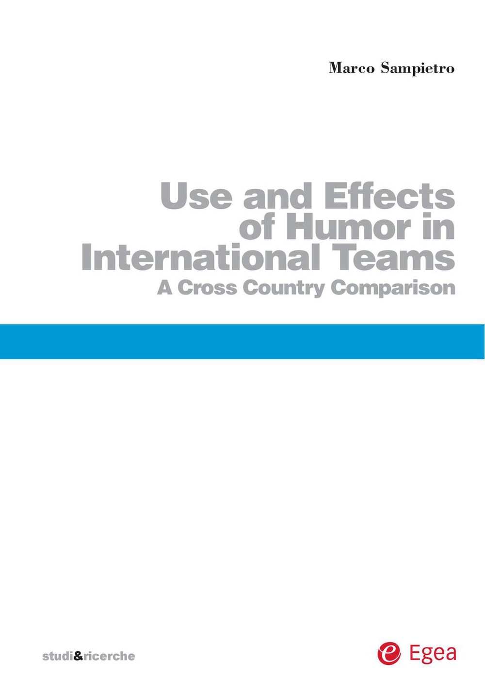 Use and effects of humor in international teams - Librerie.coop