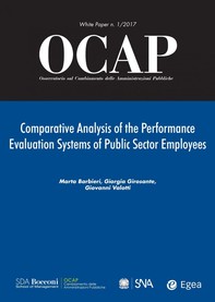 OCAP 1.2017 - Comparative Analysis of the Performance Evaluation Systems of Public Sector Employees - Librerie.coop