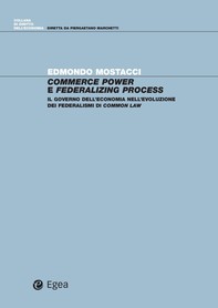 Commerce power e federalizing process - Librerie.coop
