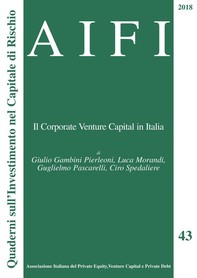 AIFI 43/2018. Il Corporate Venture Capital in Italia - Librerie.coop
