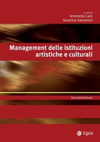 Management delle istituzioni artistiche e culturali - II edizione - Librerie.coop
