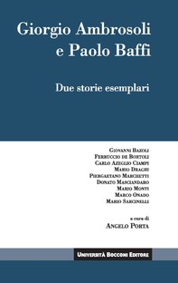 Giorgio Ambrosoli e Paolo Baffi - Librerie.coop