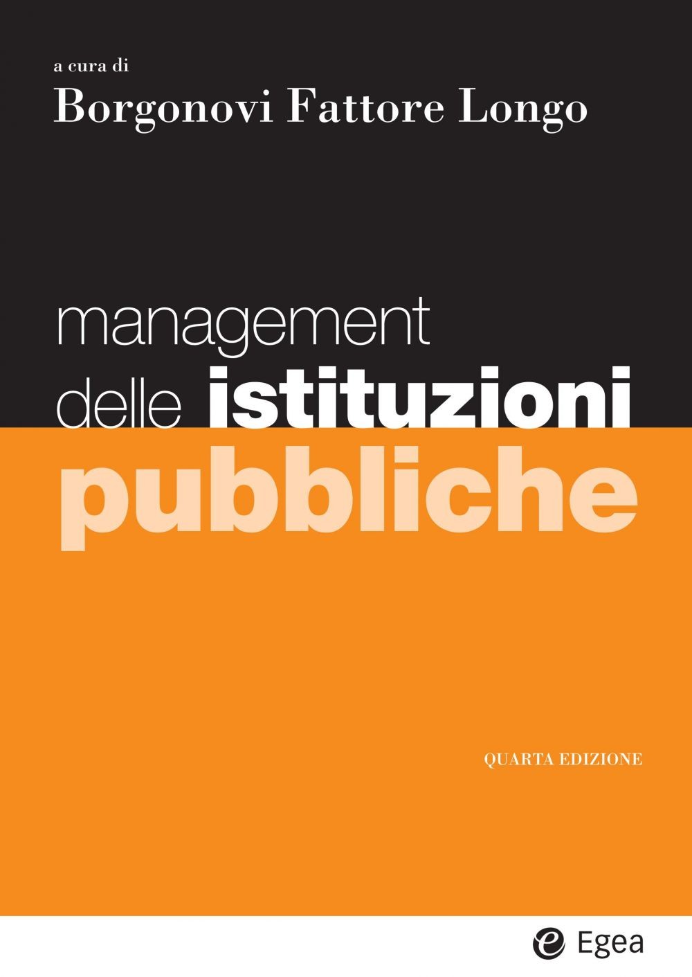 Management delle istituzioni pubbliche -  IV edizione - Librerie.coop