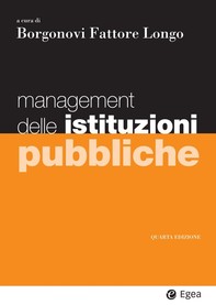 Management delle istituzioni pubbliche -  IV edizione - Librerie.coop