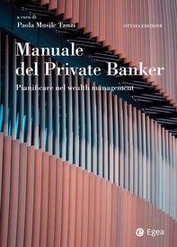 Manuale del Private Banker - VIII edizione - Librerie.coop