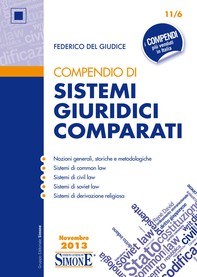 Compendio di Sistemi Giuridici Comparati - Librerie.coop