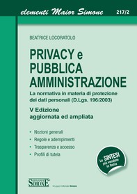 Privacy e Pubblica Amministrazione - Librerie.coop