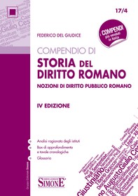 Compendio di Storia del Diritto Romano - Librerie.coop