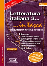Letteratura italiana 3... in tasca - Librerie.coop
