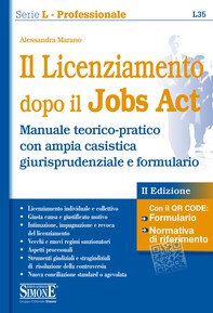 Il Licenziamento dopo il Jobs Act - Librerie.coop