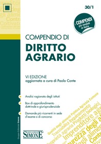 Compendio di Diritto Agrario - Librerie.coop