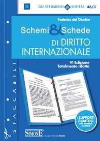Schemi & Schede di Diritto Internazionale - Librerie.coop