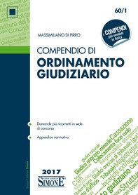 Compendio di Ordinamento Giudiziario - Librerie.coop
