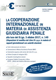 La cooperazione internazionale in materia di assistenza giudiziaria penale - Librerie.coop