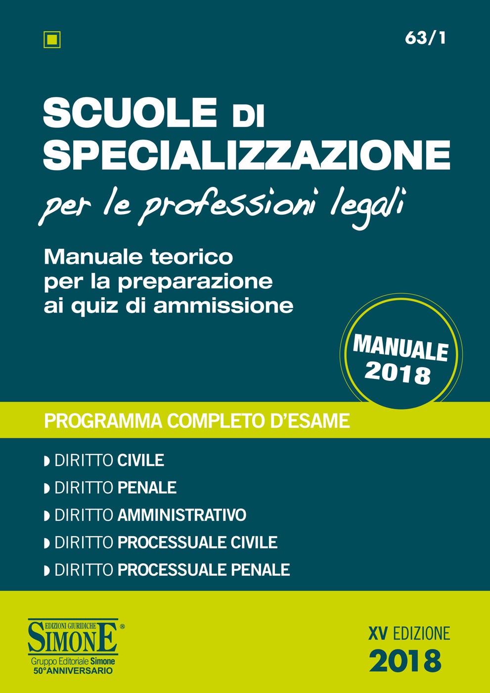 Scuole di Specializzazione per le Professioni Legali - Manuale - Librerie.coop