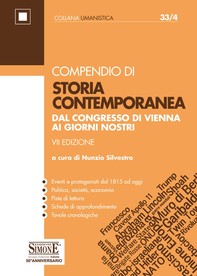 Compendio di Storia Contemporanea - Librerie.coop
