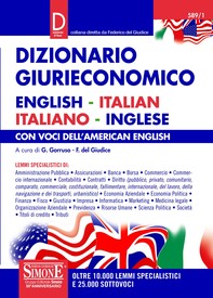 Dizionario Giurieconomico - English-Italian / Italiano-Inglese - Librerie.coop