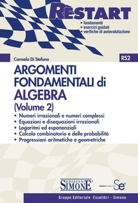 Argomenti Fondamentali di Algebra (Volume 2) - Librerie.coop