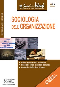 Sociologia dell'organizzazione - Librerie.coop
