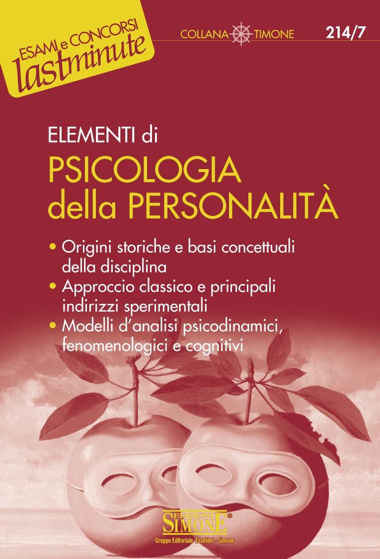 Elementi di Psicologia della Personalità - Librerie.coop