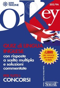 Quiz di Lingua Inglese con risposte a scelta multipla e soluzioni commentate - Librerie.coop
