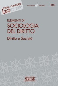 Elementi di Sociologia del Diritto - Librerie.coop