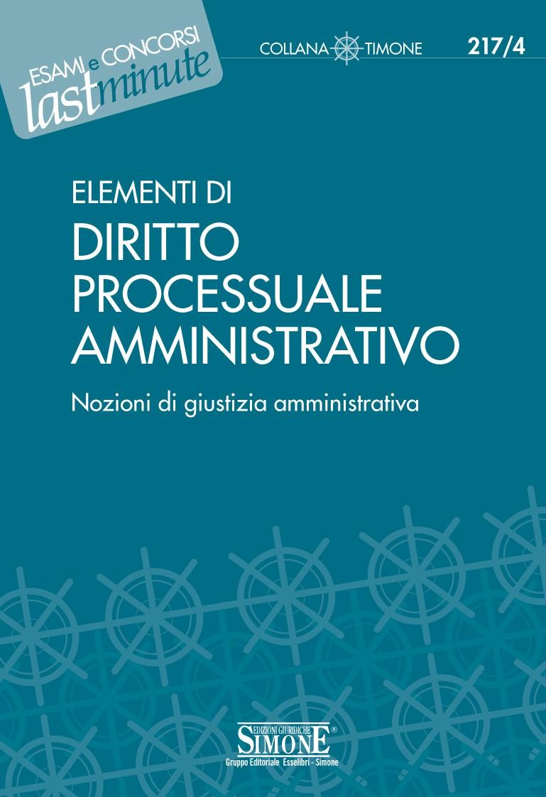 Elementi di Diritto Processuale Amministrativo - Librerie.coop