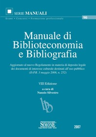 Manuale di Biblioteconomia e Bibliografia - Librerie.coop