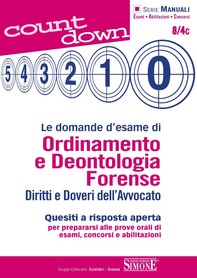 Le domande d'esame di Ordinamento e Deontologia Forense - Librerie.coop