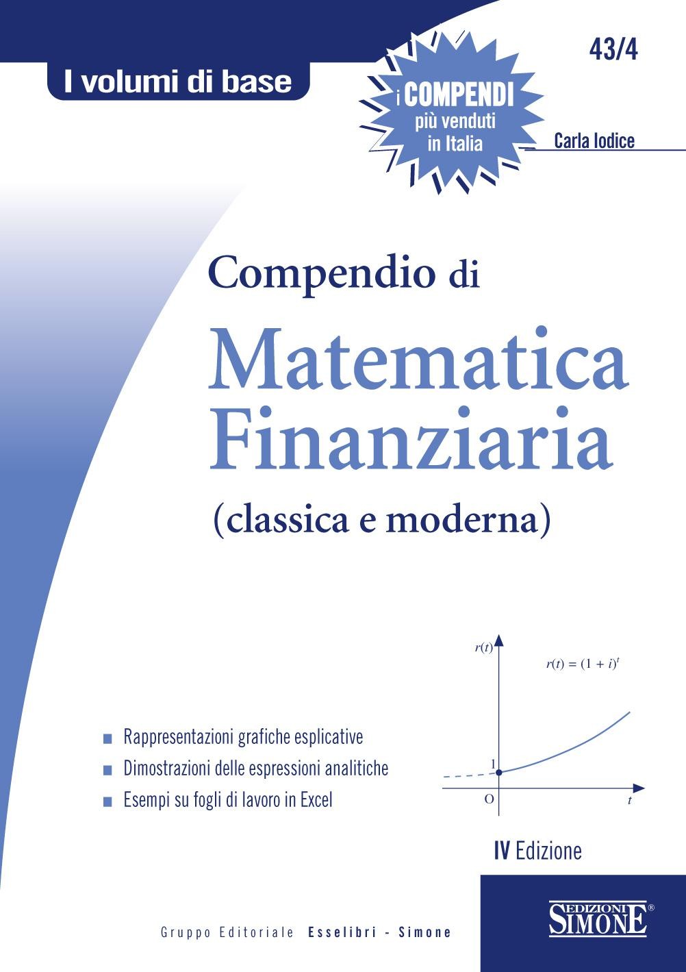 Compendio di Matematica finanziaria (classica e moderna) - Bookrepublic